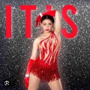 Red Sequin Dance Costume